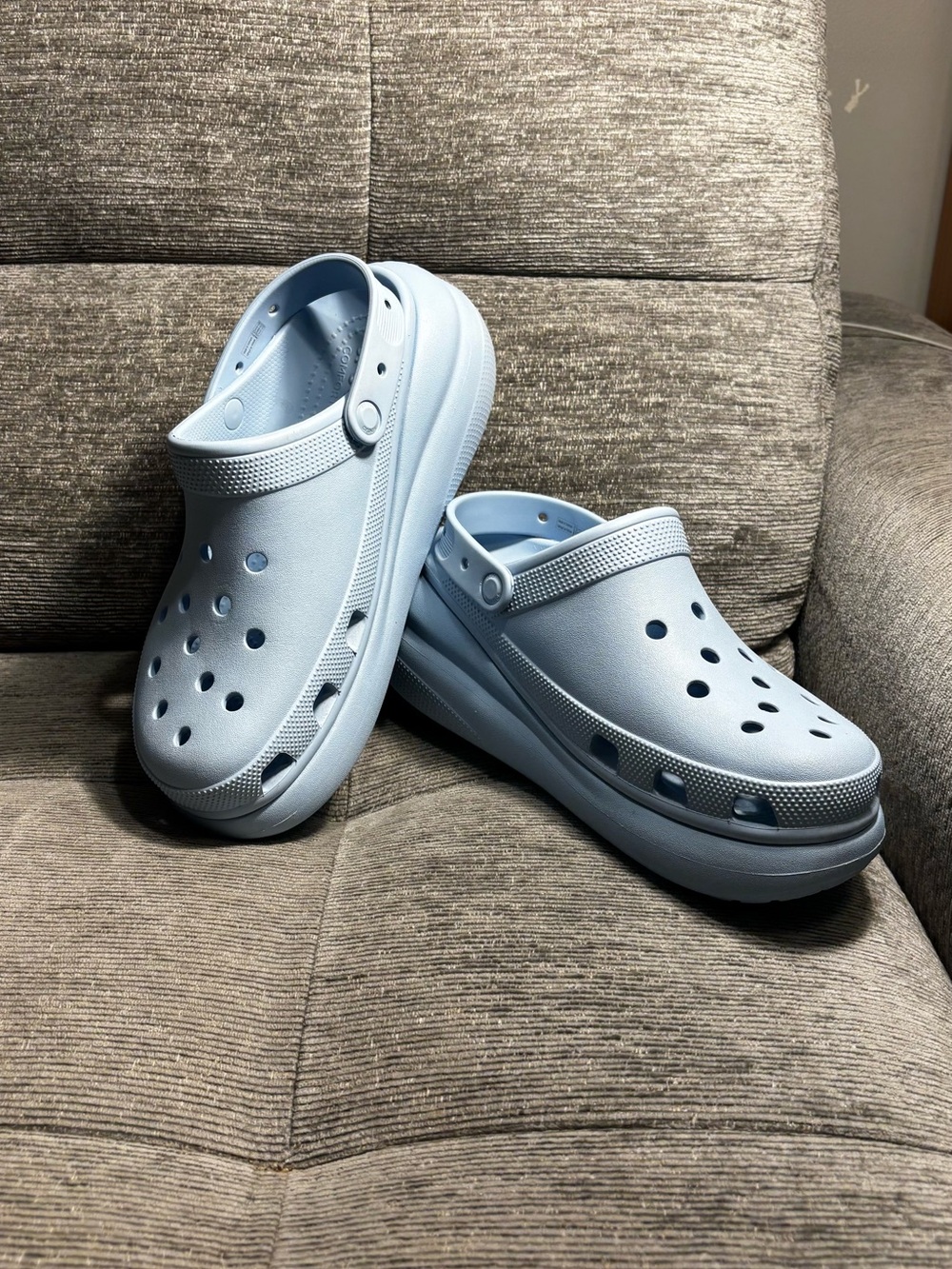 Light Blue Crocs Clog Sandals